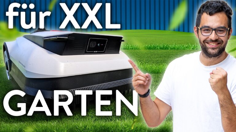 Großer Garten, großes Problem? Ecovacs GOAT A3000 Lidar Pro MÄHROBOTER im TEST 2026
