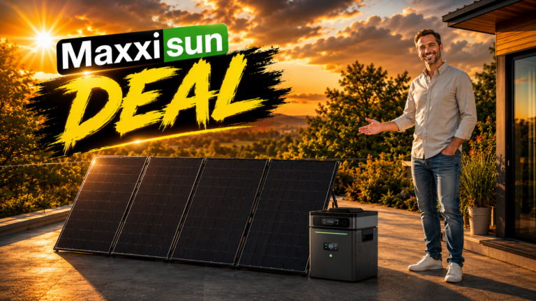 4 Module, 2.000 Watt, fast 3 kWh Speicher: Preis-Hammer bei Maxxicharge – so günstig wie nie!
