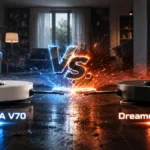 MOVA V70 vs. Dreame X60: Duell der Saugroboter-Giganten.