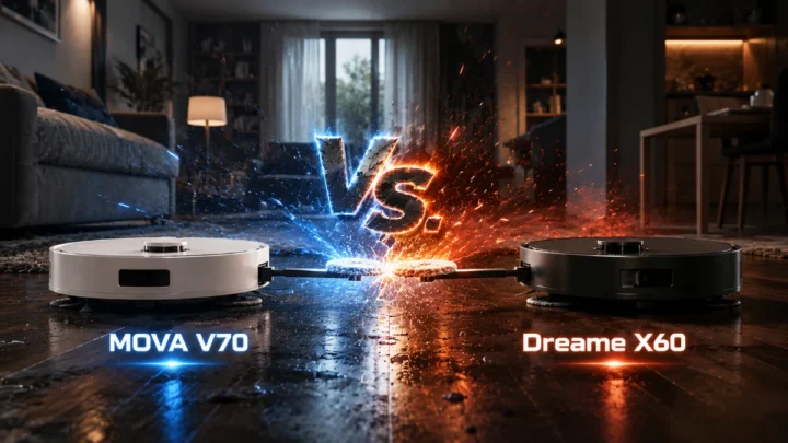 MOVA V70 vs. Dreame X60: Zwei Roboter, eine Wohnung – und ein Duell, das die Staubsauger-Welt auf den Kopf stellt