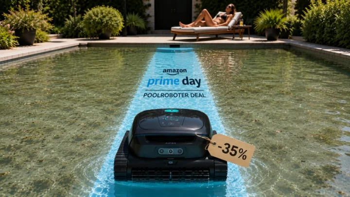 Nie wieder schrubben: Warum sich der Poolroboter Aiper Scuba V3 am Prime Day für dich lohnt