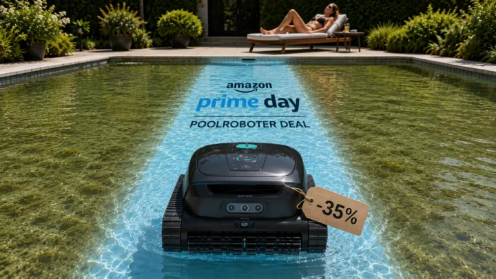 Aiper Scuba V3 am Prime Day: Dieser Poolroboter reinigt sogar die Wasserlinie – und das überrascht