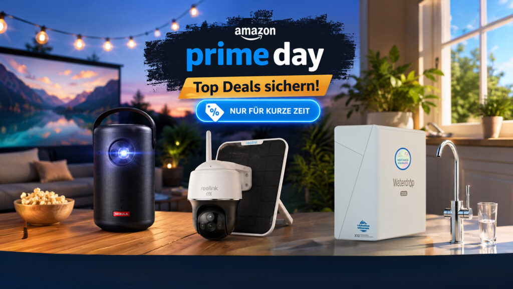 Amazon Prime Day 2026 Top-Deals: Smarte Gadgets für zuhause stark reduziert!