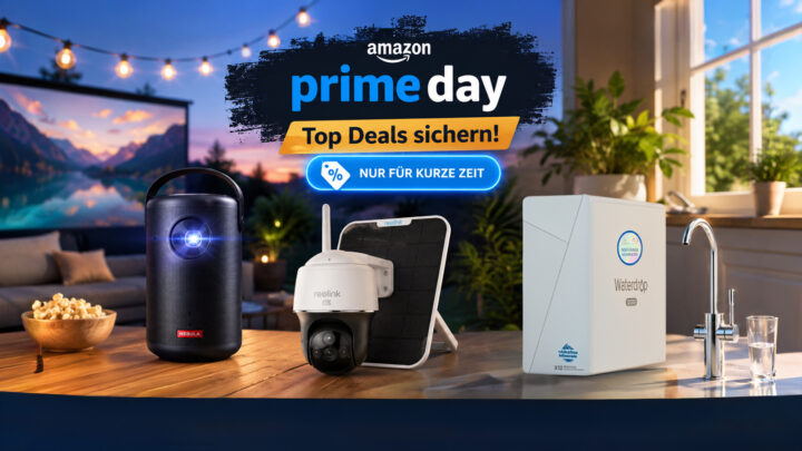 Amazon Prime Day 2026 Top-Deals: Smarte Gadgets für zuhause stark reduziert!