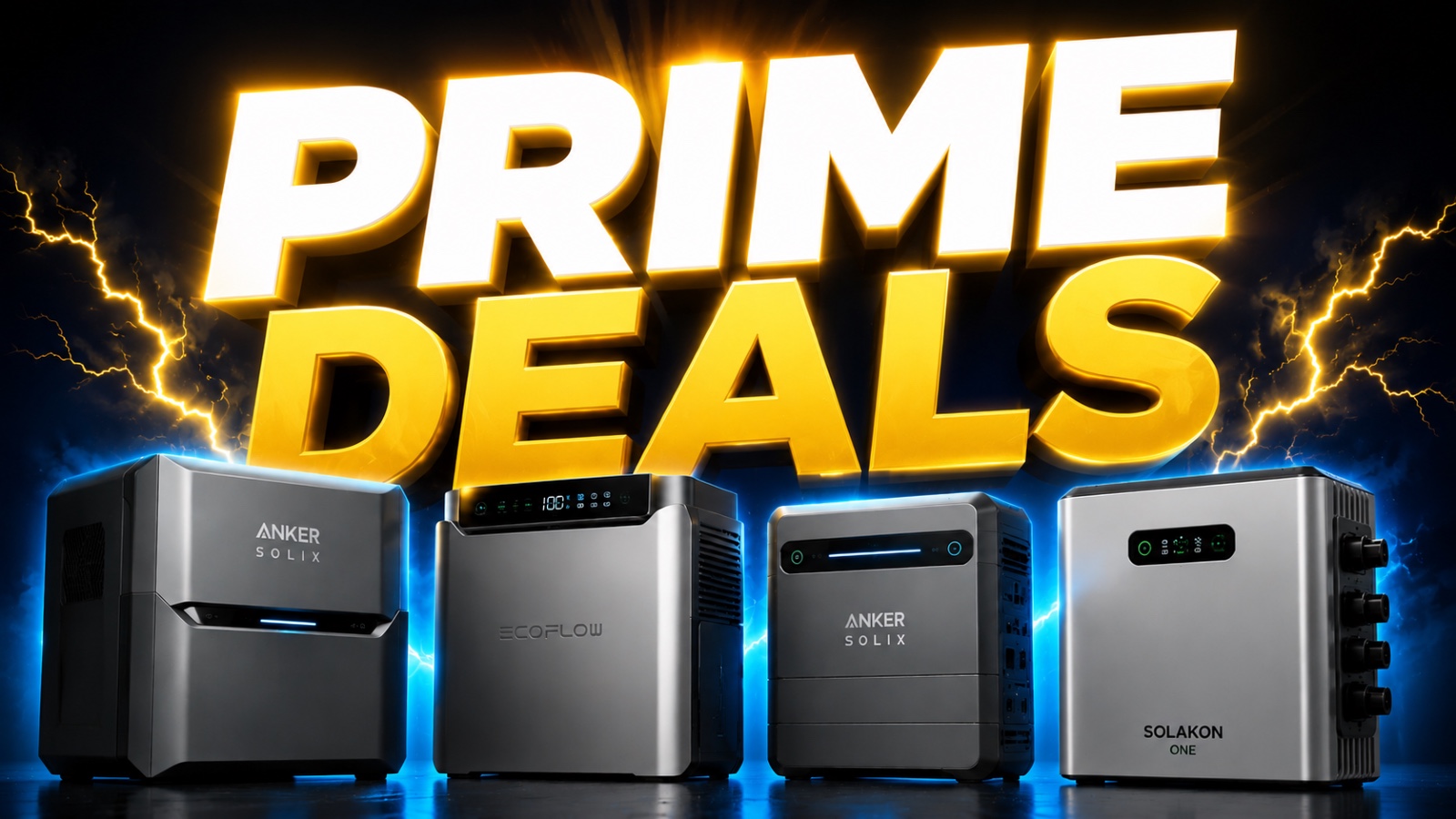 Prime Deals 2026: Die 4 besten Balkonkraftwerk Speicher im Überblick