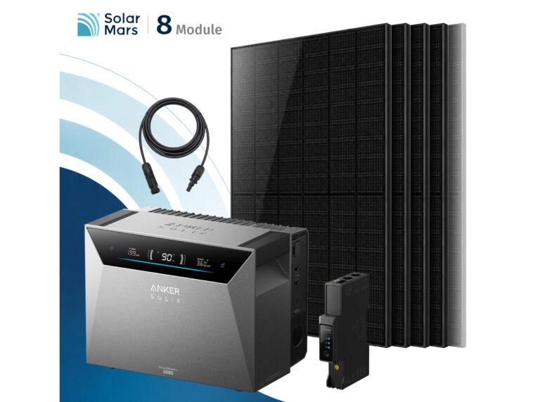 Solarmars 4000 W Set mit SOLIX 4 (Solarmars)