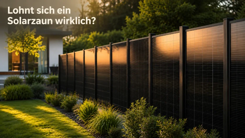 Solarzaun 2026: Was die Systeme von Yuma und Venturama Solar wirklich kosten