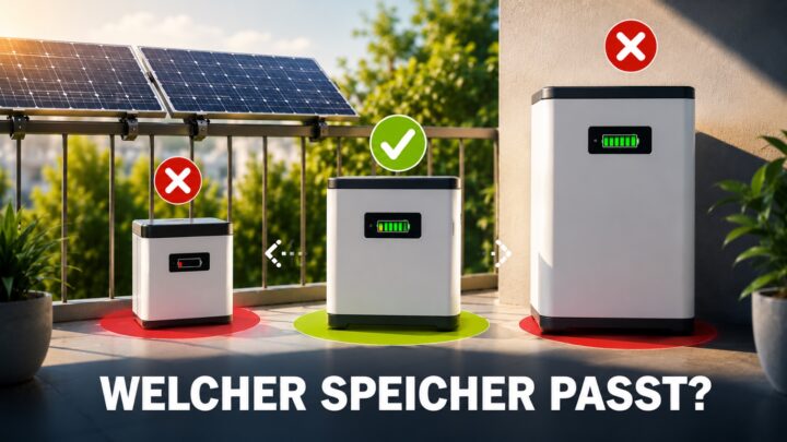 800 W Balkonkraftwerk mit Speicher – ist das wirklich die effizienteste Kombination?