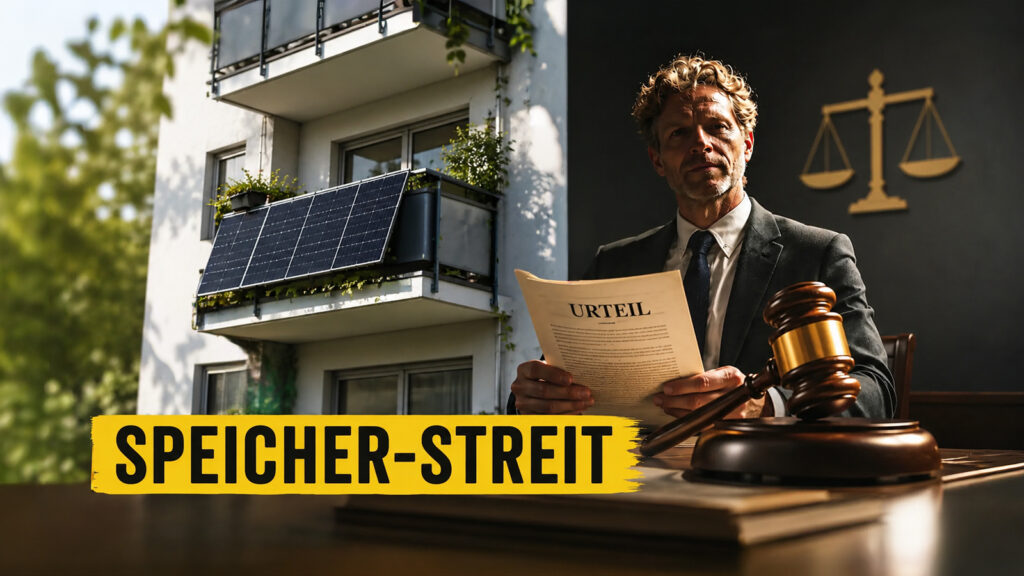 800-Watt-Grenze wird zur Falle: Gericht stoppt vorerst beliebten Speicher mit zu hoher Einspeiseleistung