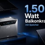 Wir zeigen drei gute Deals für Balkonkraftwerke mit 1.500 Watt und Speicher.