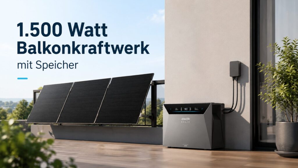 Die besten Balkonkraftwerk Deals mit 1.500 Watt