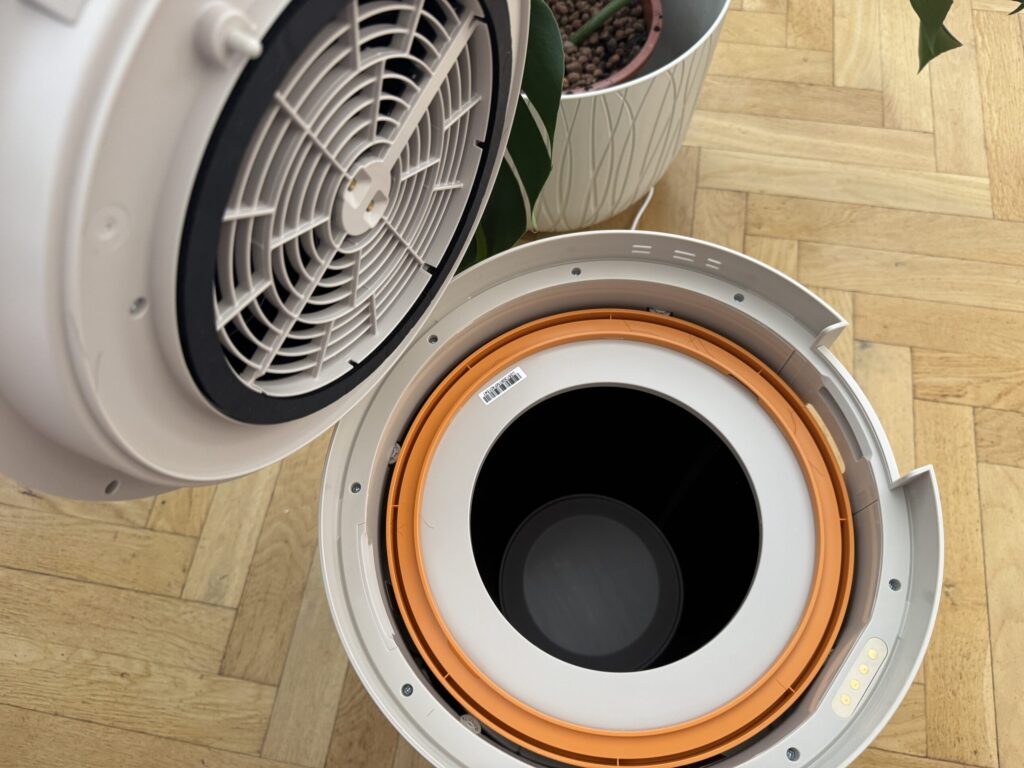 Viel Platz für optimale Luftzirkulation: Dank der Loop-Boost Technologie arbeitet der FP10 laut DREAME 19% effizienter als vergleichbare Modelle.