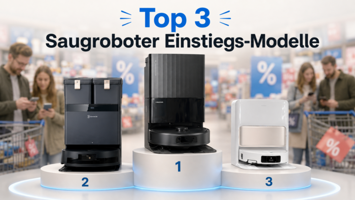 Top 3 Einsteigermodelle unter 450 Euro: Der bestbewertete Saugroboter ist ausgerechnet der günstigste