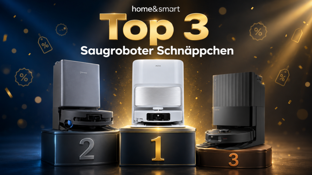Saugroboter-Schnäppchen 2026: Diese 3 Preis-Leistungs-Sieger lassen 1.000-Euro-Flaggschiffe ganz schön alt aussehen
