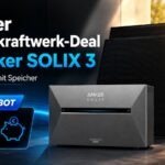 Bei Kleines Kraftwerk gibt es ein Balkonkraftwerk Set mit Speicher zum Mega-Preis.