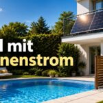 Wir zeigen wie man ein Balkonkraftwerk und eine Poolpumpe ideal miteinander kombiniert.