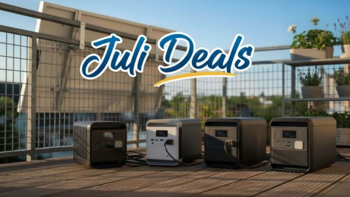 Juli 2026 Deals: 4 Balkonkraftwerk-Speicher jetzt bis zu 50% günstiger