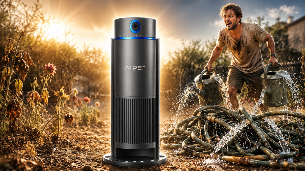 Mit dem Bewässerungssystem Irrisense2 will Aiper die Gartenarbeit revolutionieren.