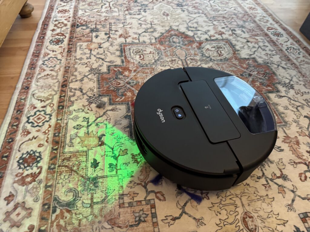 LED Licht des Dyson Spot+Scrub Ai