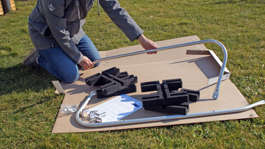 erster-yuma-solaranlagen-test-mariella Bei unserem allerersten Yuma Test haben wir diese Halterung verbaut