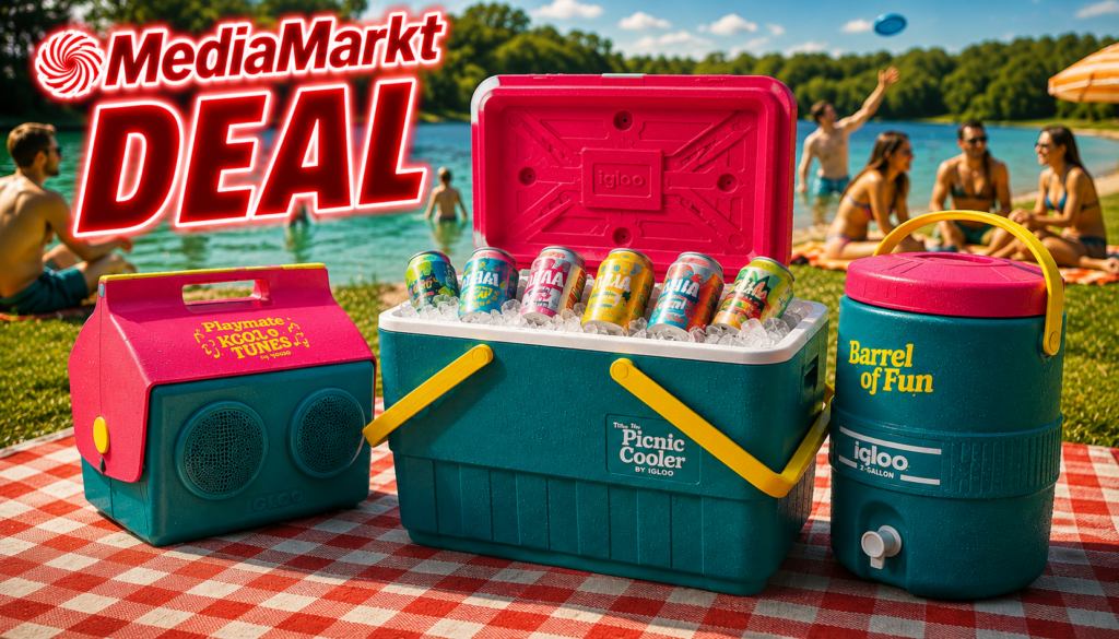 Igloo bei MediaMarkt: Welche Retro-Kühlbox sich diesen Sommer wirklich für dich lohnt
