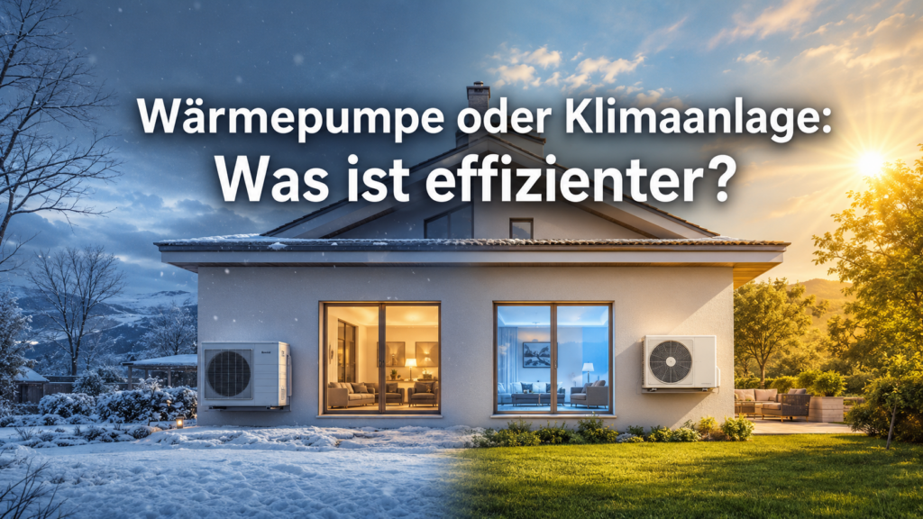 Klimaanlage gegen Wärmepumpe: Wer im Kostenvergleich wirklich gewinnt