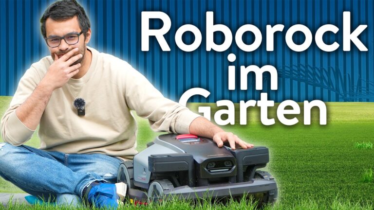 Roborock RockMow Z150 Mähroboter im TEST – Wie gut ist ist er WIRKLICH im Garten?!