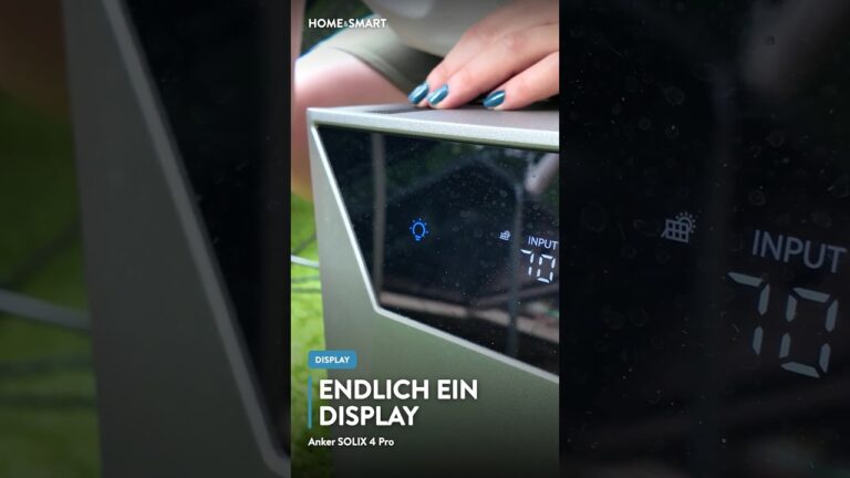 Endlich ein Display am Speicher – Anker SOLIX 4