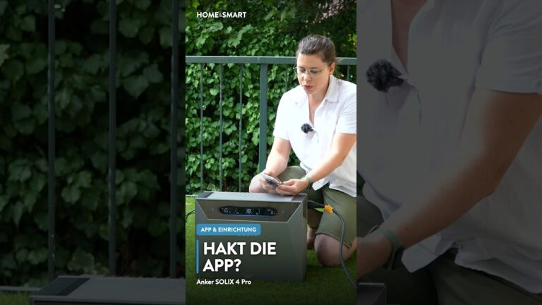 Hakt die Anker-App bei der SOLIX 4? #Shorts