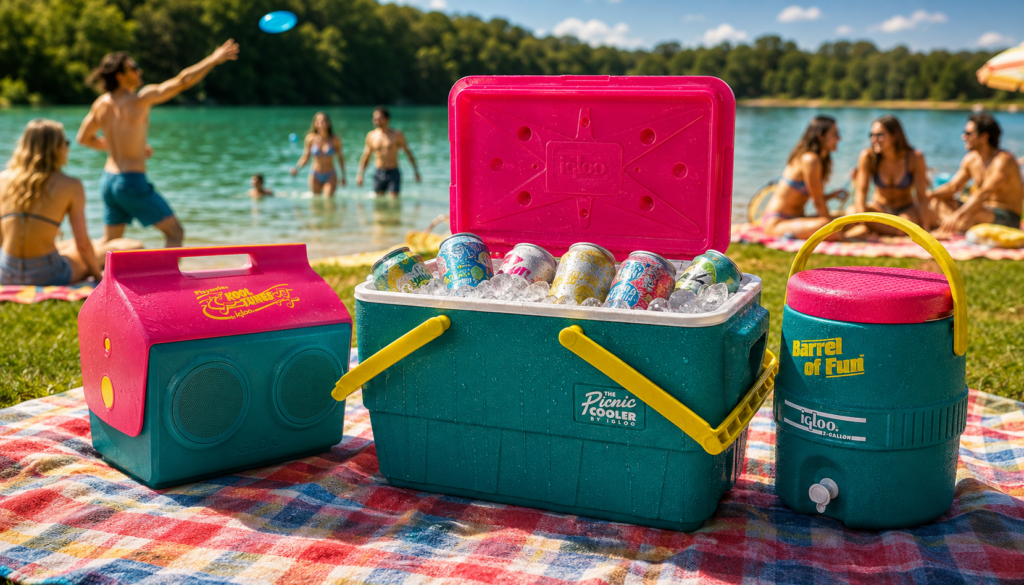 Kult-Comeback bei MediaMarkt: Igloo Retro-Kühlboxen sind zurück – die Boombox-Variante sogar unter 100 Euro