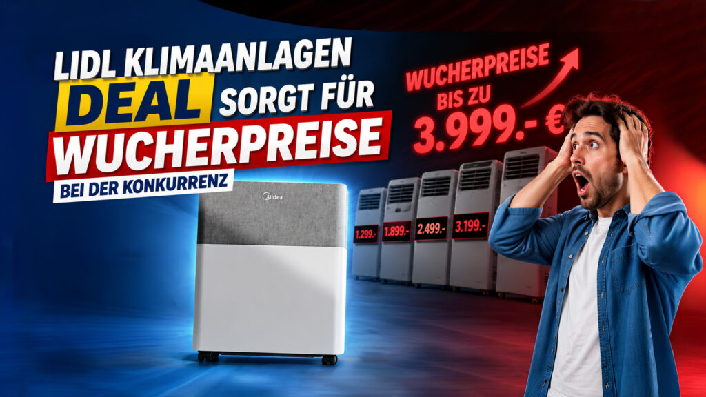 PortaSplit-Wahnsinn: 699 € bei Lidl, 3999 € bei der Abzocke-Konkurrenz
