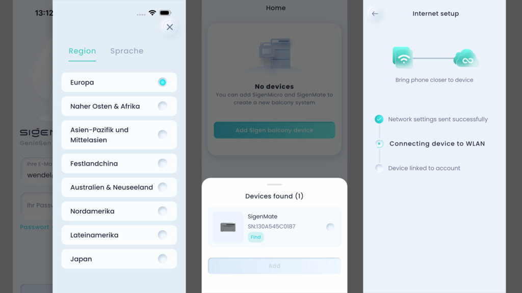 sigenmae-2700-ultra-app-kopplung Hier sind exemplarisch einige der App-Koppelungsschritte zu sehen