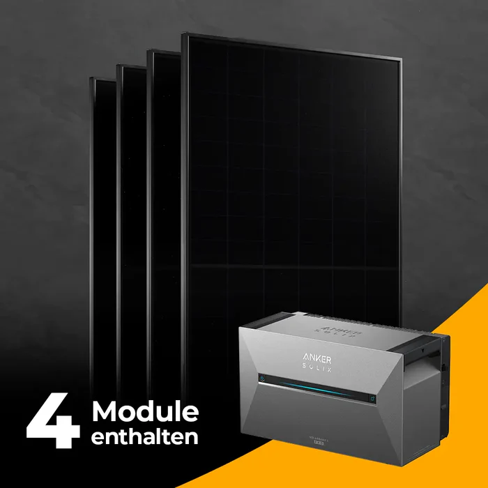Balkonkraftwerk 2000 Watt mit Speicher Anker SOLIX 3 Pro – solago
