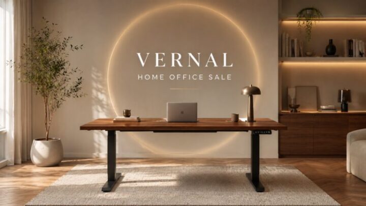 Vernal Summer Sale 2026: Elegante Home Office Möbel bis zu 60 € günstiger!
