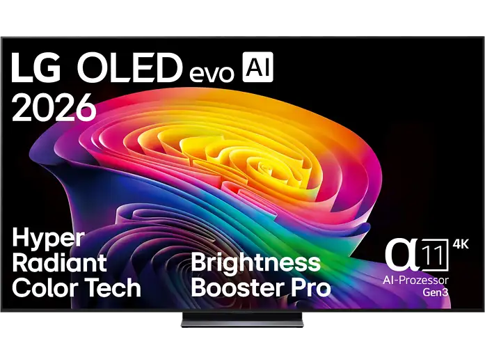 LG OLED83C67LA LG OLED evo TV C6 (Flat, 83 Zoll / 210 cm, OLED 4K, SMART TV)