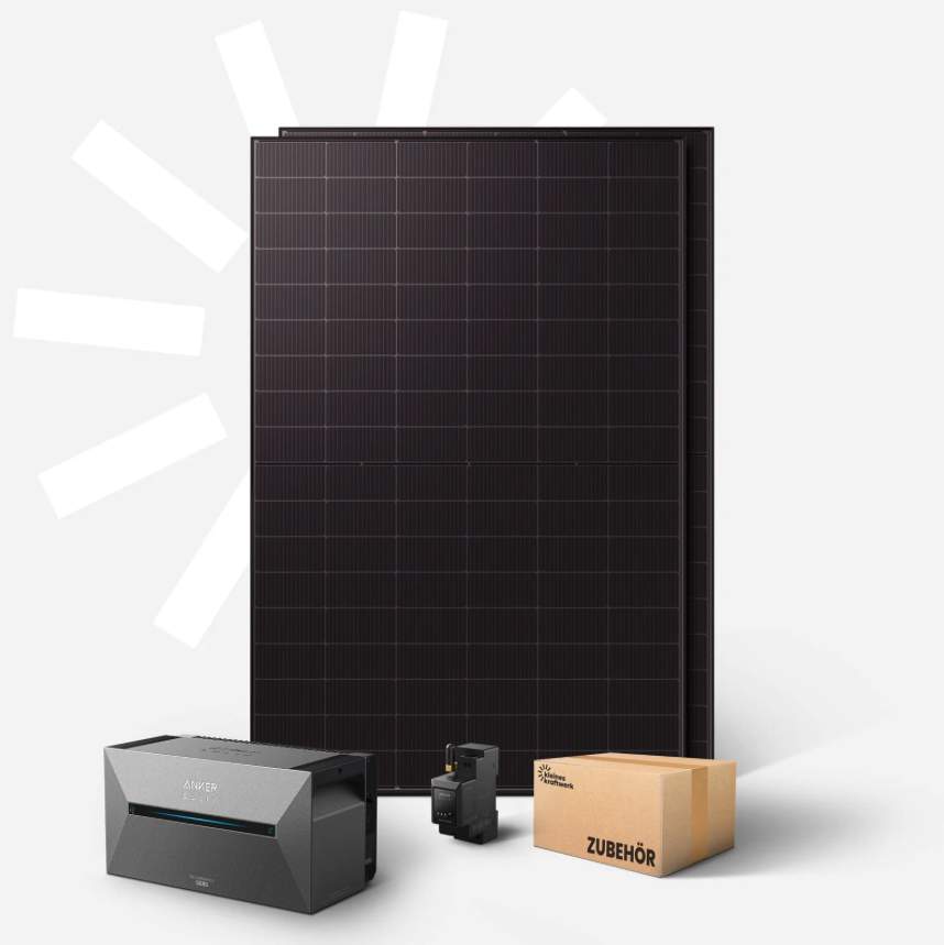 Kleines Kraftwerk Duo XL – 1000Wp mit Anker SOLIX 2 Pro