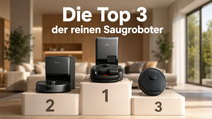 Saugroboter ohne Wischfunktion: Diese 3 Modelle beweisen, dass weniger mehr sein kann