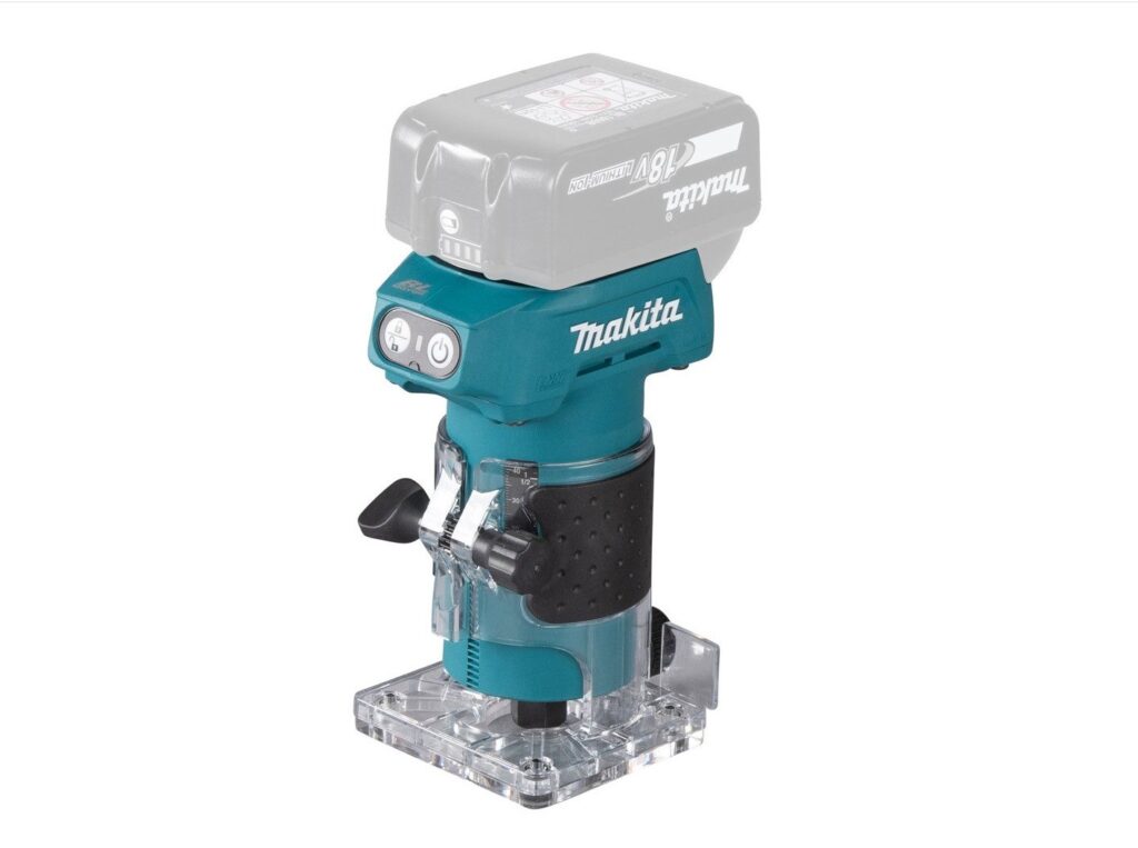 Makita Akku-Fräse Kantenfräser DRT52Z