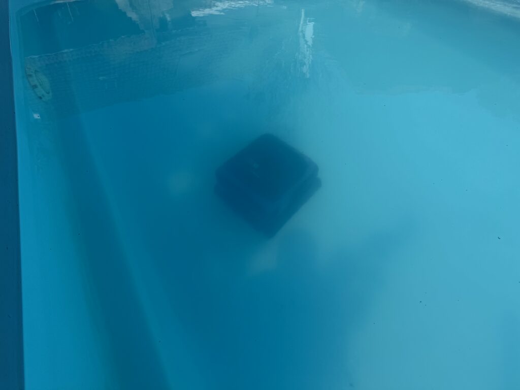 Das Wasser war in unserem Test leider etwas trüb, die Leistung des Sora 70 hat das aber nicht beeinflusst.