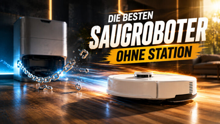 Saugroboter ohne Absaugstation vs. Station: Diese 6 Geräte gewinnen trotzdem