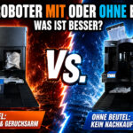 Saugroboter mit oder ohne Beutel: Was ist besser?