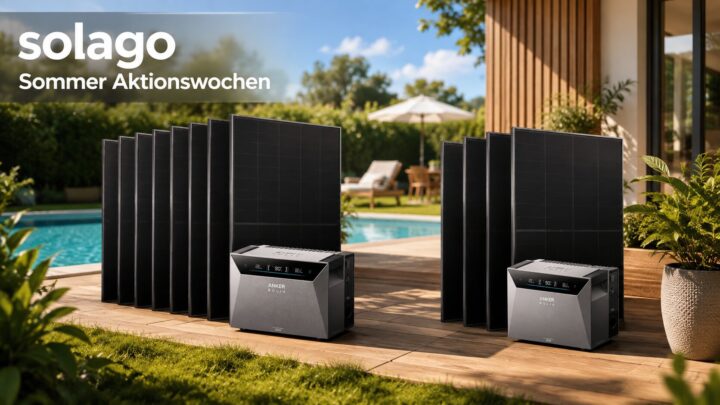 solago gegen die Stromrechnung: Balkonkraftwerk mit Anker SOLIX 4 Pro schlägt den Sommer-Stromtarif