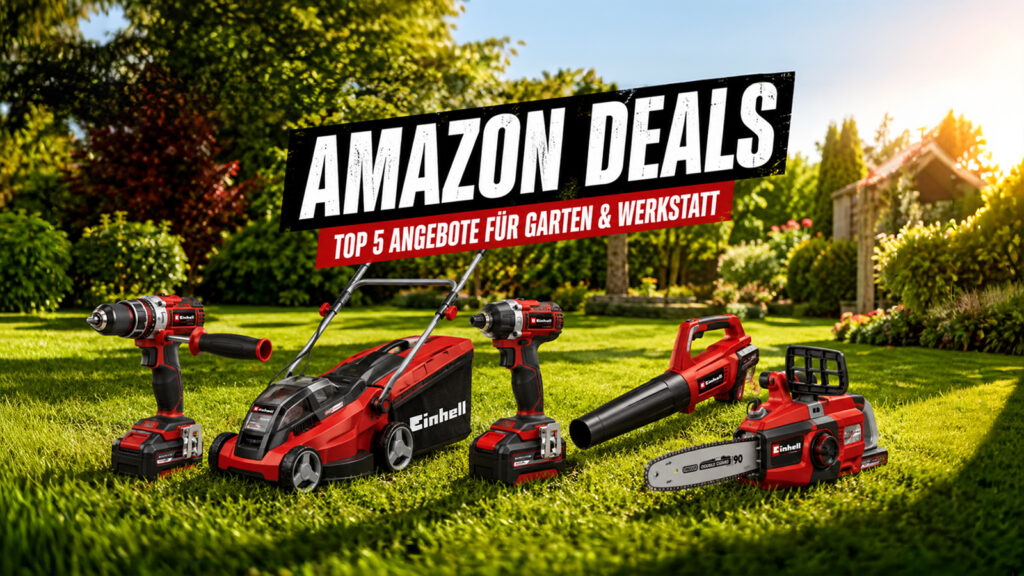 Einhell-Deals: Akku-Werkzeuge für Heimwerker jetzt bis zu 40% günstiger!