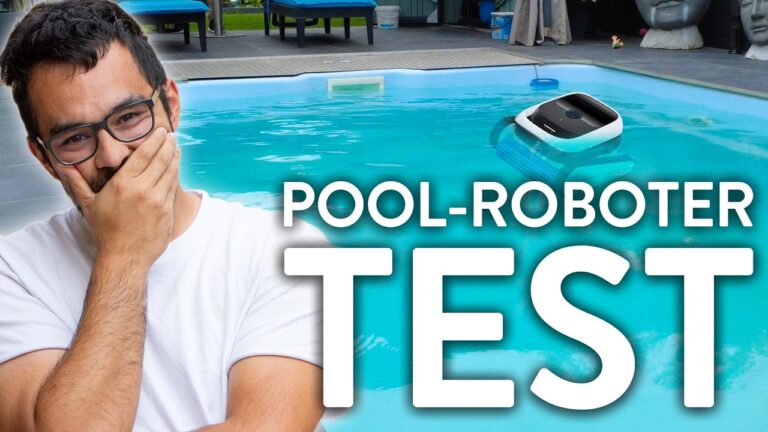 Poolroboter Test 2026: Ecovacs Ultramarine P1 saugt sogar Kies, aber eins fehlt