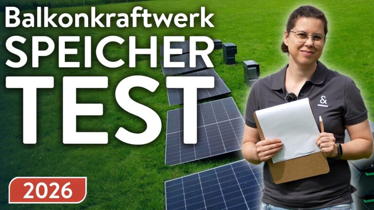 7 Balkonkraftwerk Speicher im Test 2026: Doch welcher lohnt sich TATSÄCHLICH?!