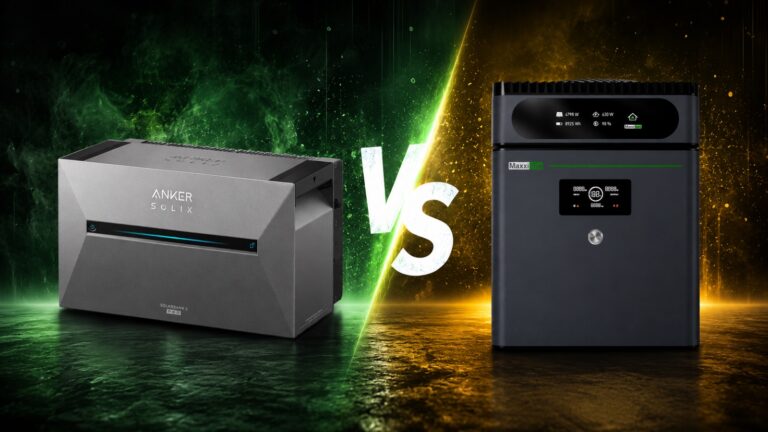Anker SOLIX 3 und Maxxicharge V2+ im direkten Vergleich