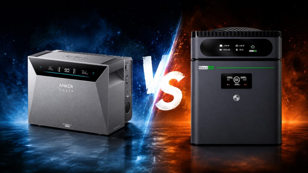 Mega-Duell! Anker SOLIX 4 gegen Maxxicharge V2+