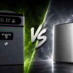 Das maxxicharge V2+ System und der EcoFlow STREAM Ultra X im Vergleich.