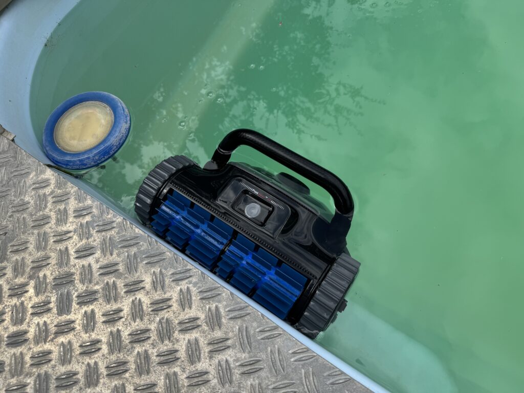 Das Parken an der Wasserlinie funktionierte perfekt.