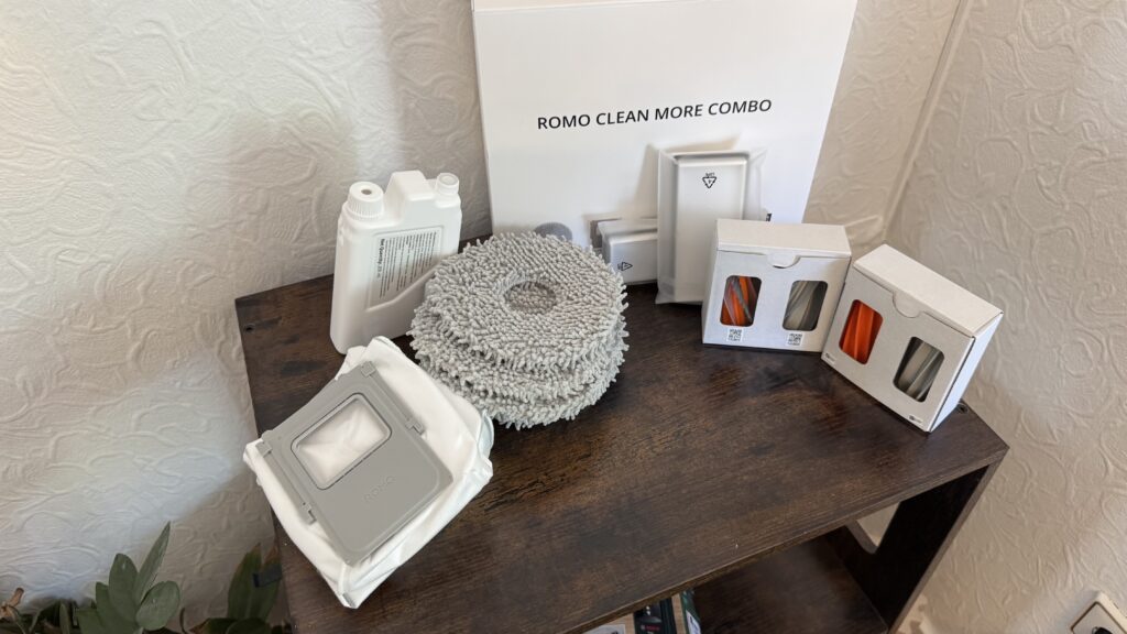Das Zubehör des DJI ROMO 2.